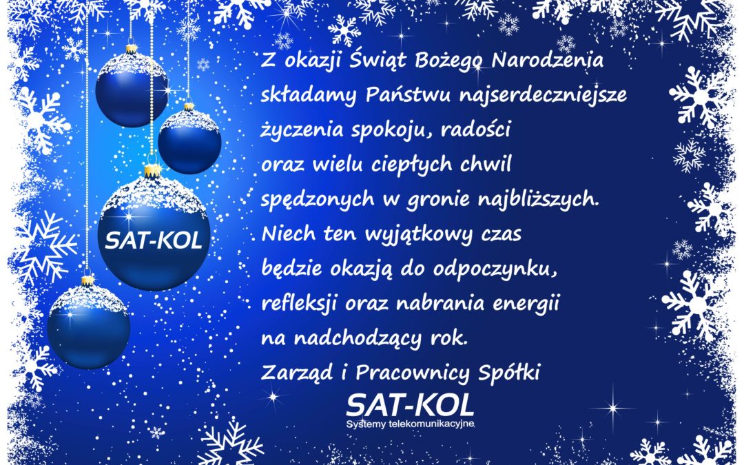 Wesołych Świąt i Szczęśliwego Nowego Roku 2026